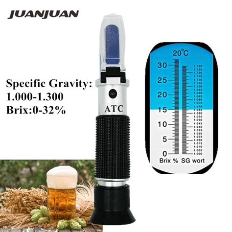 homebrew good refractometer|brewing refractometer hydrometer.